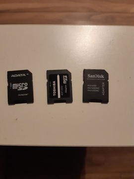 Adapter microSD używany sprawny