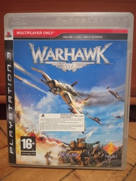 Gra Warhawk PS3 akcji TPP strzelanka samoloty