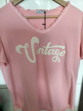 T shirt nowa włoska Vintage 