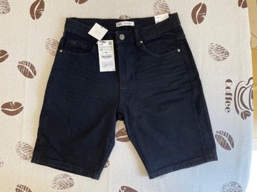 ZARA spodenki JEANSOWE Męskie 42