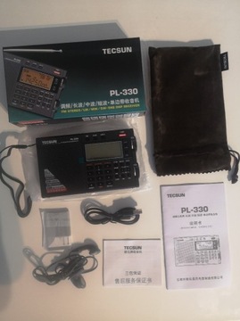 Odbiornik globalny Tecsun PL-330 radio FM/MW/SW/LW, SSB(USB, LSB), CB.