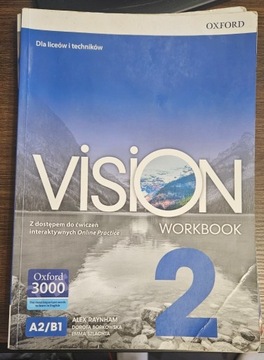 Zeszyt ćwiczeń Vision Workbook 2 A2/B1 Tanio !