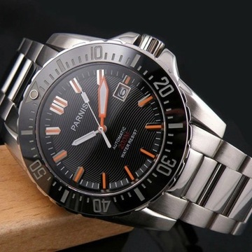 Zegarek męski PARNIS PA6007 diver automatyczny 