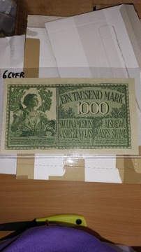 1000 mark KOWNO 1918 