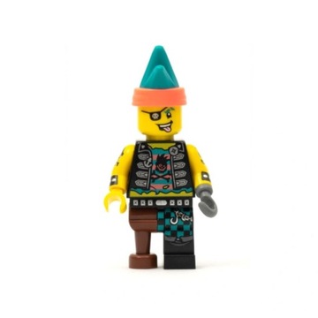Klocki Lego Minifigurka Punk Pirate vid016