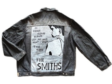 Kurtka The Smiths Vintage DIY Handmade XL