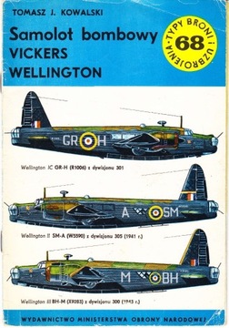 TBiU 68 Samolot bombowy Vickers Wellington i inne