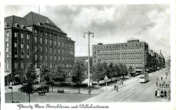 Gleiwitz Haus Oberschlesien und Wilhelmstrasse