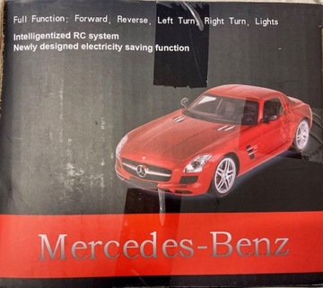 Mercedes SLS AMG #2 1:24 sterowany radiem NOWY!!!