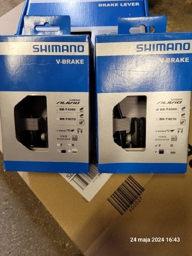 Hamulce Shimano Alivio BR-T4000 BOX komplet tył przód