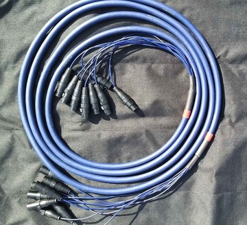 Kabel wieloparowy 8 x XLR 6mb