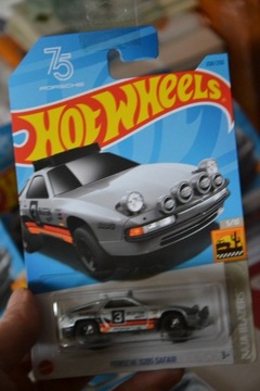 Hot Wheels Porsche 928 silver Safari big