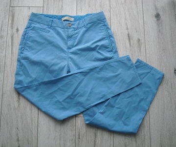 Błękitne spodnie zara 34 xs