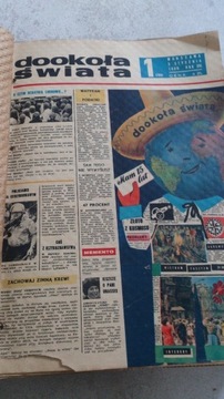 Czasopisma Dookoła Świata 1969
