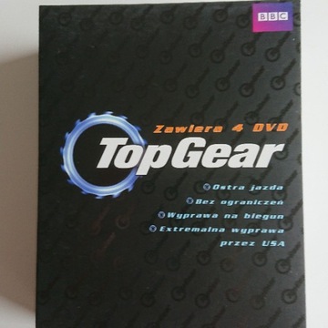 TopGear zestaw 4 DVD
