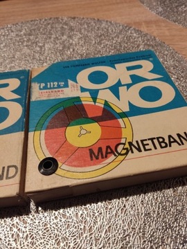 Taśma magnetofonowa szpula szpulowca ORWO 250 m