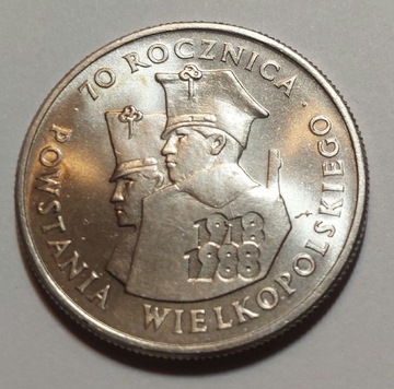 100 złotych 1988 - Powstanie Wielkopolskie (st.1)