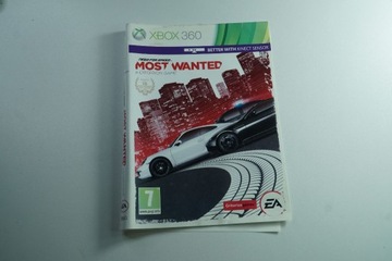 Okładka Need for speed most wanted xbox 360 