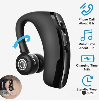 Sluchawka Bluetooth do smartphone Xiaomi Samsung 