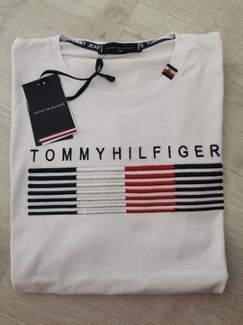 Nowy T-shirt męski Tommy Hilfiger XXL