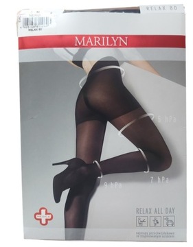 Rajstopy MARILYN RELAX 80 r.3 NERO