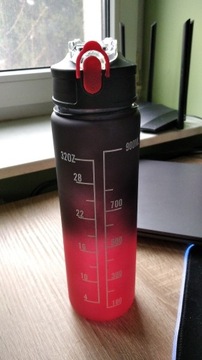 Bidon 750ml Butelka motywacyjna bez BPA Prezent 