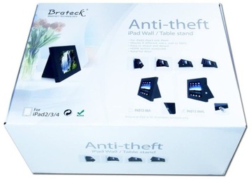Regulowana podstawka Brateck Anti-Theft do tabletu
