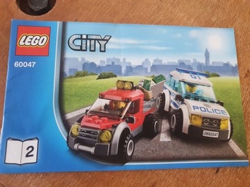 LEGO City instrukcja w formie papierowej 60047