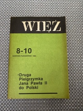 Książka „Więź” Druga pielgrzymka Jana Pawła II