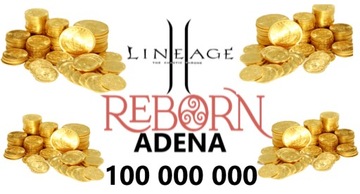 LINEAGE 2 L2REBORN X1 100KK 100 000 000 ADENA L2x1