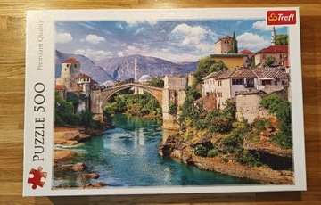 PUZZLE 500 - Most w Mostarze, Bośnia i Hercegowina