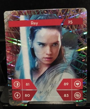 Karta Star Wars Rey 25 Holo Kaufland