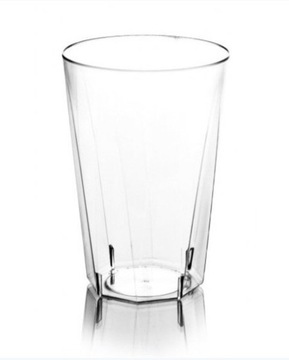 Szklanki plastikowe PS do koktajli napojów 250 ml
