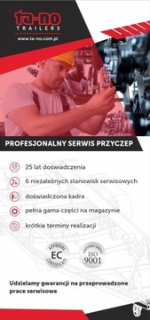 Regeneracja osi wszystkich rodzajów,  serwis