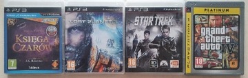 4 gry na PS3 - różne ceny + Playstation Move