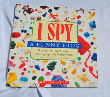 I SPY A FUNNY FROG SCHOLASTIC angielski dzieci