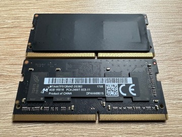 Micron 2x4GB PC4-2400T-SC0-11 2400 MHz SODIMM CL17
