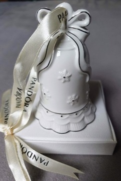 PANDORA Oryginalny dzwonek z porcelany Dzień Matki