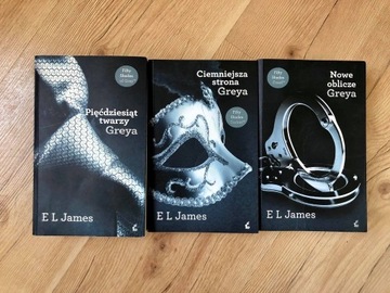  E.L James "Pięćdziesiąt twarzy Greya" (1-3t)