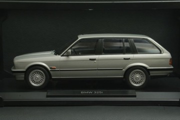 BMW E30 325i Touring 1991 silver Norev 1:18