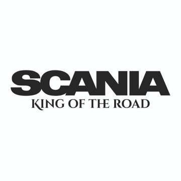 NAKLEJKA TUNING SCANIA XL King Of The Road  2023