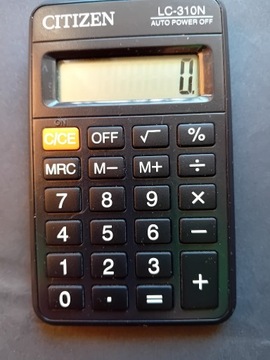 Kalkulator CITIZEN LC-310N auto power off