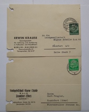 Karty pocztowe z początku XX w 10szt