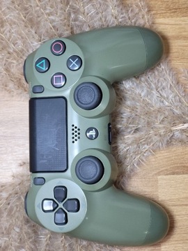 Oryginalny Dualshock V2 PlayStation Sony khaki PS