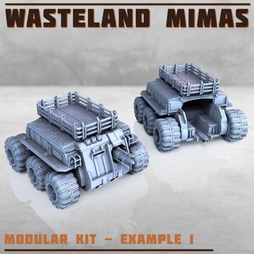 Wasteland Mimas Tank - Print Minis