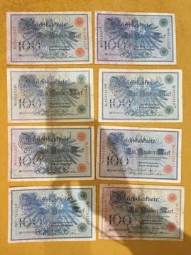 Papierowe marki niemieckie BANKNOTY duży ZESTAW