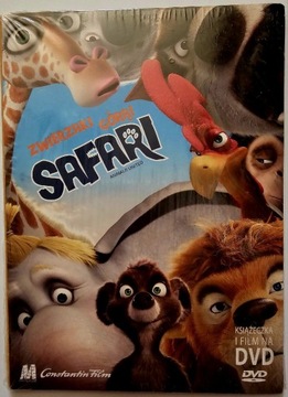 Safari animowany film dvd NOWY w folii 