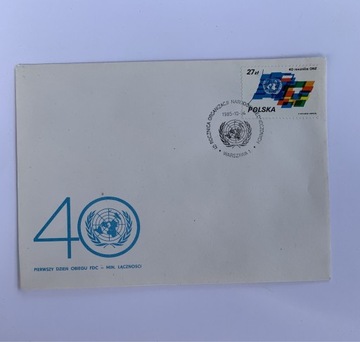 40 rocznica organizacji narodów zjednoczonych