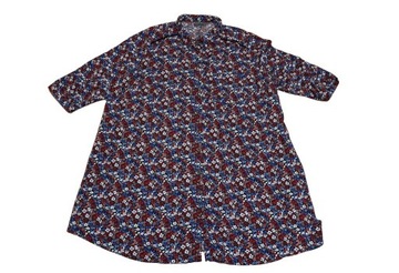 Nowa długa koszula tunika w kwiatki 52 54