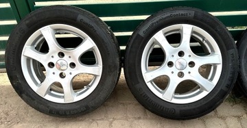 4 koła letnie oryginalne alu FORD 195/65 R15